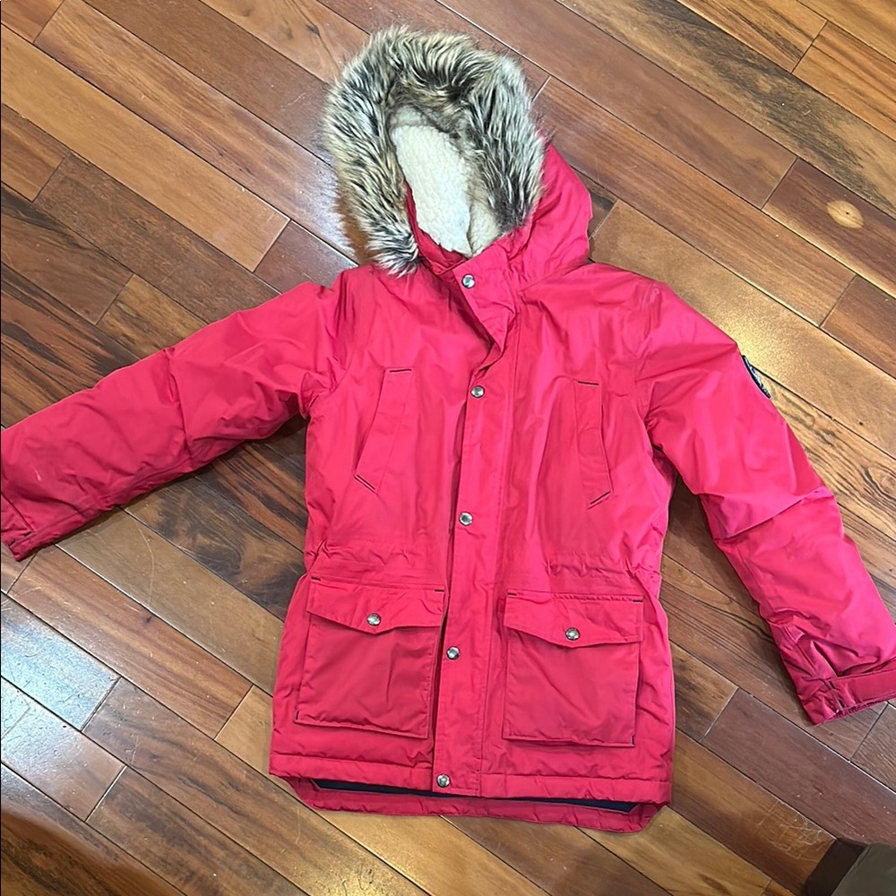 Lands’ End Pink Kids Winter Jacket